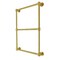 Kingston Brass 24" x 32" Wall Mount Towel Rack, Brushed Brass DTM322437 - alternate 1